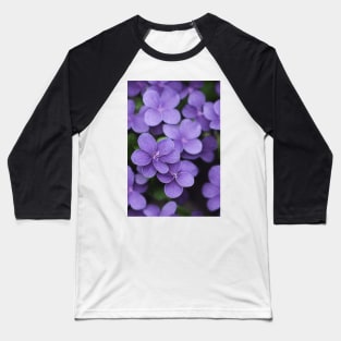 Beautiful Violet Flowers, for all those who love nature #131 Baseball T-Shirt